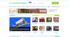 Desktop Screenshot of centrodejogos.com.br